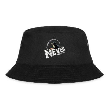 Berner Sennenhund - Bucket Hat - Schwarz - Vorne - Lela (165cm)