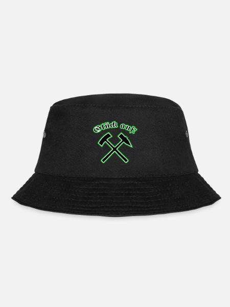 Glück auf - Bucket Hat - Schwarz