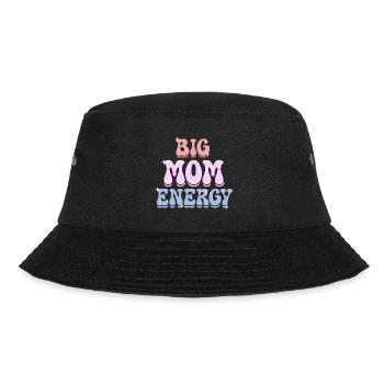 Mother Mom Full of Energy Wife Mom - Bucket Hat - black - Front - Lela (165cm)