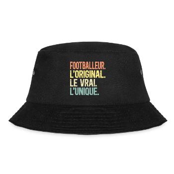 Footballeur L'Original Le Vrai L'Unique Homme - Bob - noir - Devant - Lela (165cm)