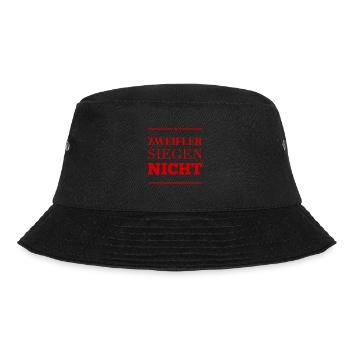 ich zweifle nicht - Bucket Hat - Schwarz - Vorne - Lela (165cm)