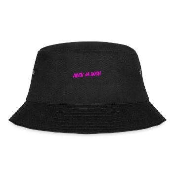 ich sage ja - Bucket Hat - Schwarz - Vorne - Lela (165cm)