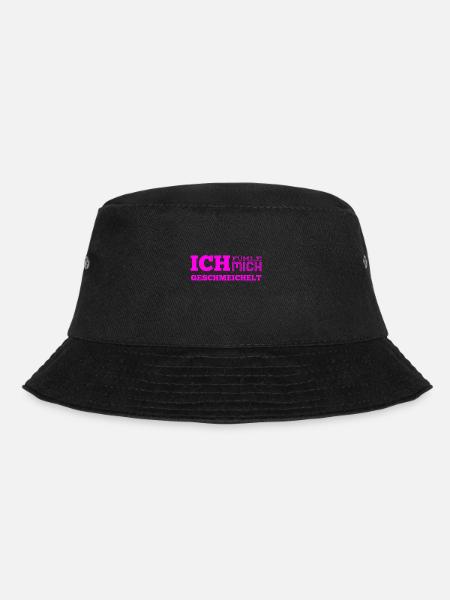 du bist so freundlich - Bucket Hat - Schwarz