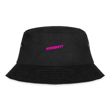 ich bin schlau - Bucket Hat - Schwarz - Vorne - Lela (165cm)