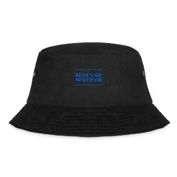 ich höre ihnen gerne zu - Bucket Hat - Schwarz - Vorne - Lela (165cm)