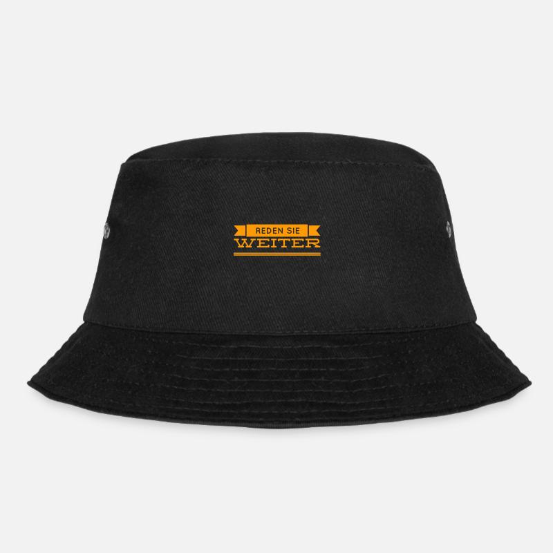 was sie sagen ist spannend - Bucket Hat - Schwarz