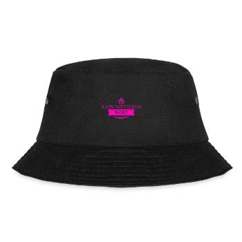ich will nichts mehr hören - Bucket Hat - Schwarz - Vorne - Lela (165cm)