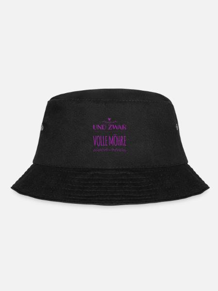 na logisch - Bucket Hat - Schwarz