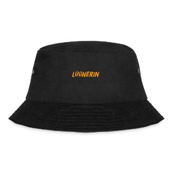so sieht eine Lügnerin aus - Bucket Hat - Schwarz - Vorne - Lela (165cm)