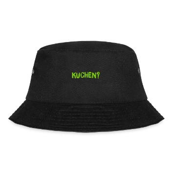 möchten Sie Kuchen? - Bucket Hat - Schwarz - Vorne - Lela (165cm)