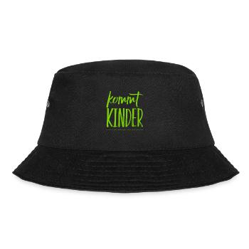 los geht es - Bucket Hat - Schwarz - Vorne - Lela (165cm)