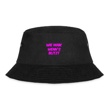 das ist schockierend - Bucket Hat - Schwarz - Vorne - Lela (165cm)