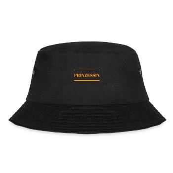 ich fühle mich wie eine Prinzessin - Bucket Hat - Schwarz - Vorne - Lela (165cm)