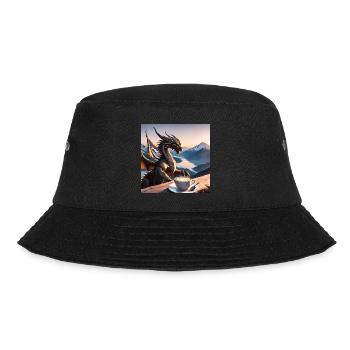 The Coffee Bean - Welsh coffee at it's best - Bucket Hat - black - Front - Lela (165cm)