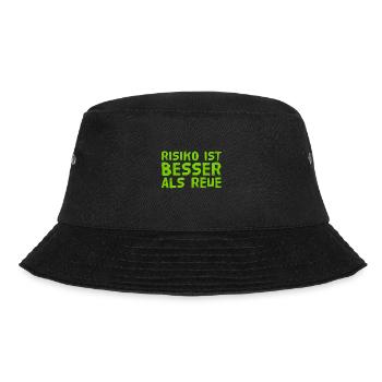 Risk is my thing - Bucket Hat - black - Front - Lela (165cm)