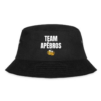 Team Apébros Apéro Humour - Bob - noir - Devant - Lela (165cm)