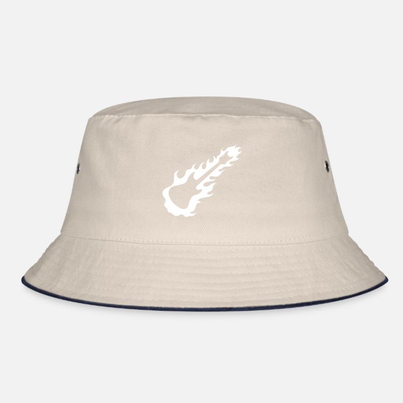 Gitarre - Guitar / Rock - Fire Bucket Hat