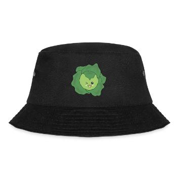 Kawaii Face Kawaii Costume Kawaii - Bucket Hat - black - Front - Lela (165cm)
