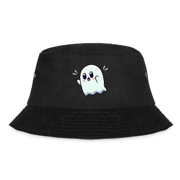 süßes Gespenst auf der Jagd - Bucket Hat - Schwarz - Vorne - Lela (165cm)