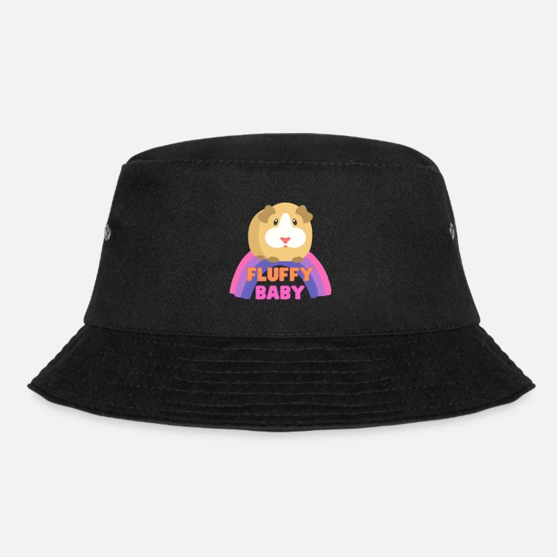 Fluffy Baby - Bucket Hat - black