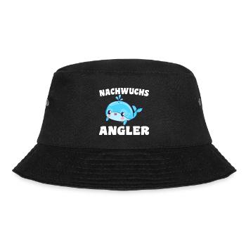 Offspring Angler Fishing Baby Birth Fish Fish - Bucket Hat - black - Front - Lela (165cm)