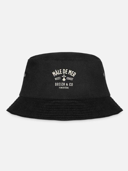 Meer Male Breizh Co 2 - Bucket Hat - Schwarz