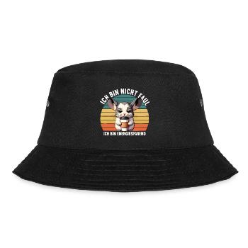 Ich Bin Nicht Faul Chinchilla Chinchillas Nager - Bucket Hat - Schwarz - Vorne - Lela (165cm)
