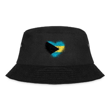 Bahamas - Bucket Hat - Schwarz - Vorne - Lela (165cm)