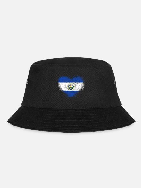 El Salvador - Bucket Hat - Schwarz