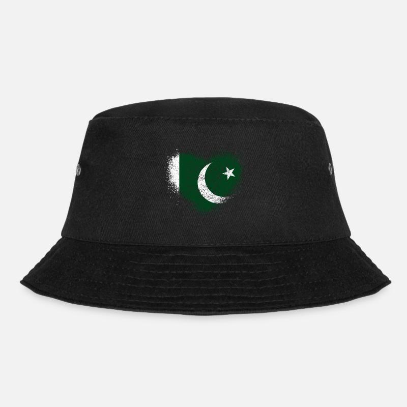 Pakistan - Bucket Hat - black