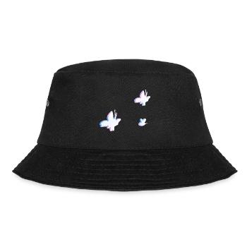 symboles rose trois animaux d’abeilles papillons - Bob - noir - Devant - Lela (165cm)