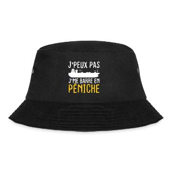 J'peux pas j'me barre en péniche - Bob - noir - Devant - Lela (165cm)