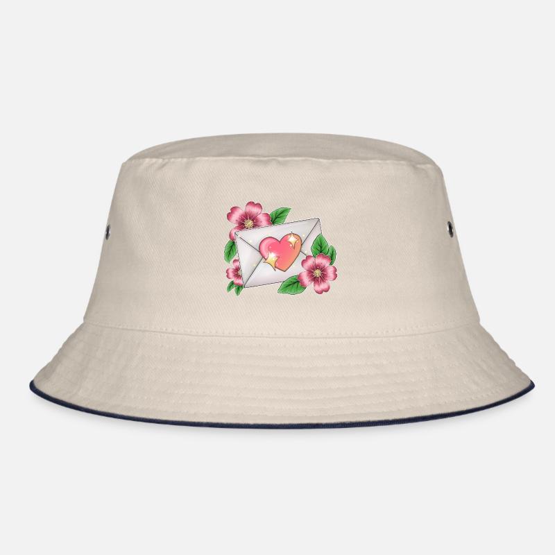 Umschlag mit Blumen Bucket Hat