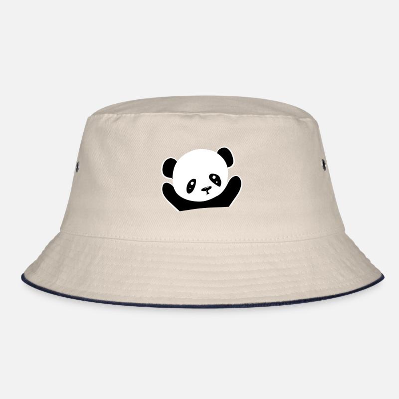 panda glücklich tier bär Bucket Hat
