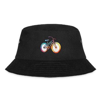 Fahrrad - Bucket Hat - Schwarz - Vorne - Lela (165cm)