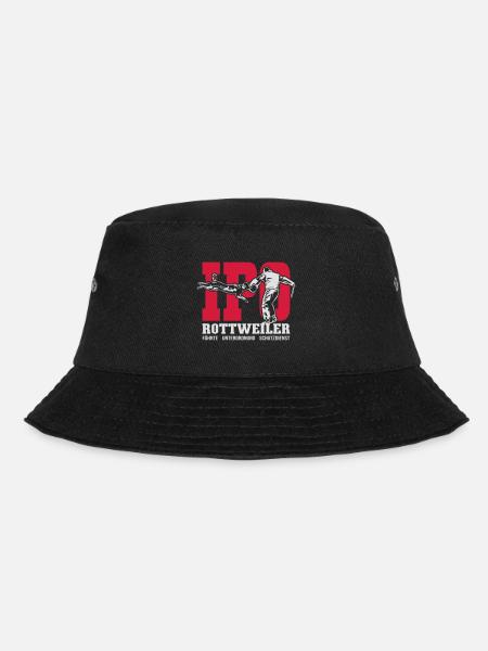 IPO ROTTWEILER - HUNDESPORT - Bucket Hat - Schwarz
