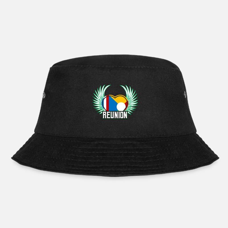 Réunion - Bucket Hat - black
