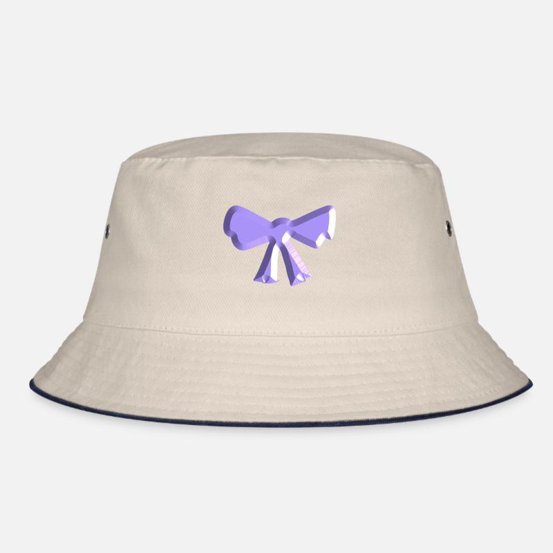 loop symbol fly purple Bucket Hat