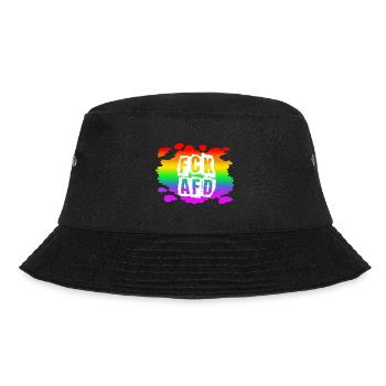 Stop AfD contre la droite, la démocratie, la diversité, la gauche - Bob - noir - Devant - Lela (165cm)