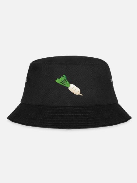 Rettich - Bucket Hat - Schwarz