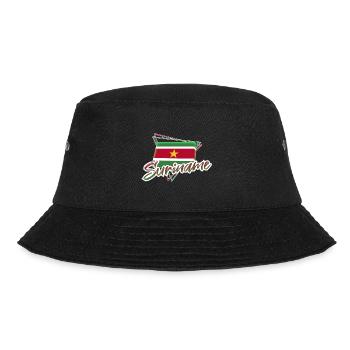 Suriname - Bucket Hat - Schwarz - Vorne - Lela (165cm)