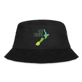 new zealand - Bucket Hat - Schwarz - Vorne - Lela (165cm)
