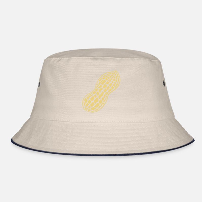 EOG Logo Nut Yellow Bucket Hat