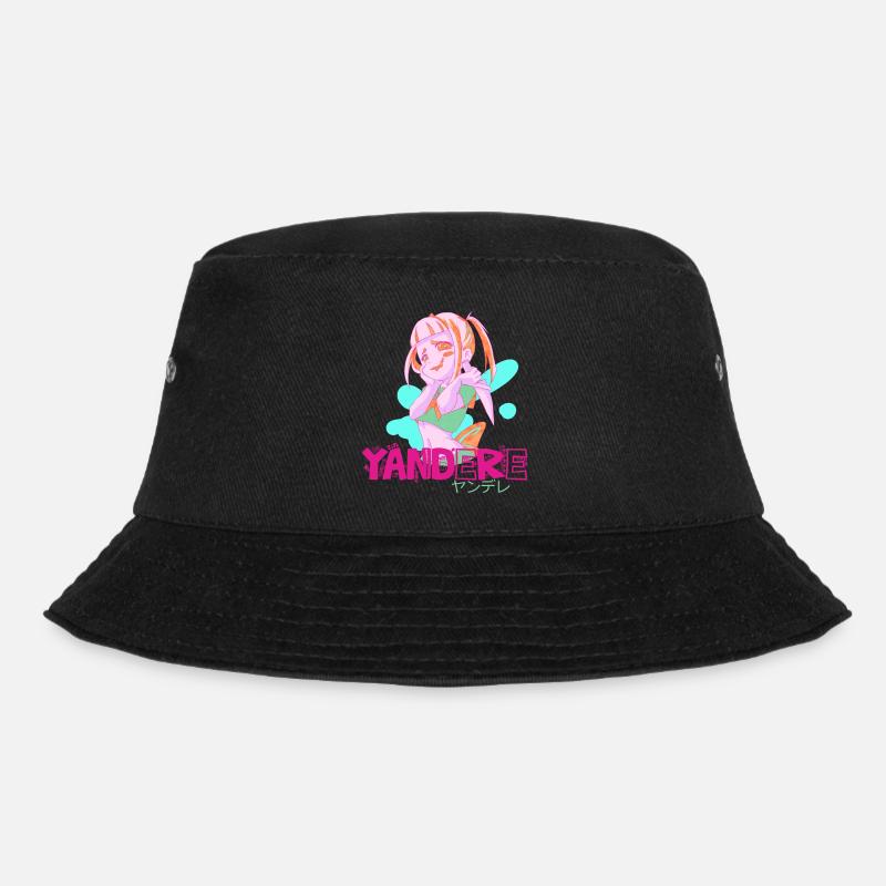 yandere - Bucket Hat - Schwarz