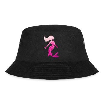 Mermaid - Bucket Hat - Schwarz - Vorne - Lela (165cm)