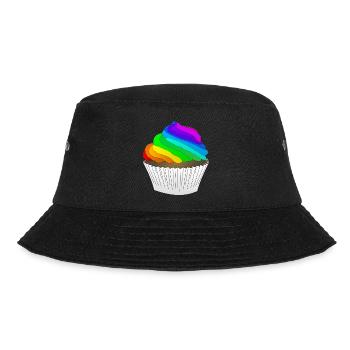 Cupcake - Bucket Hat - Schwarz - Vorne - Lela (165cm)