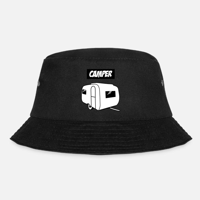 Camper - Bucket Hat - Schwarz