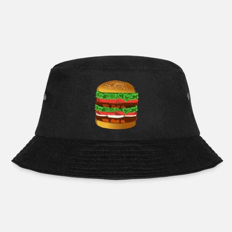 hamburger - Bob - noir