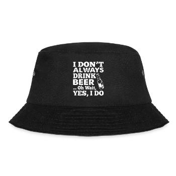 Chemise drôle de bière - Bob - noir - Devant - Lela (165cm)