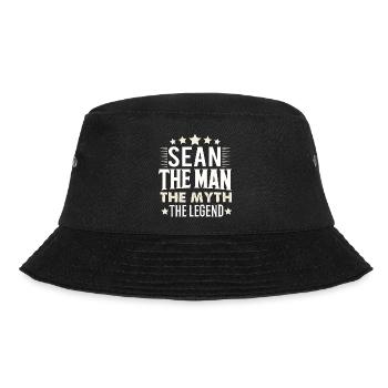 Sean - Bucket Hat - Schwarz - Vorne - Lela (165cm)